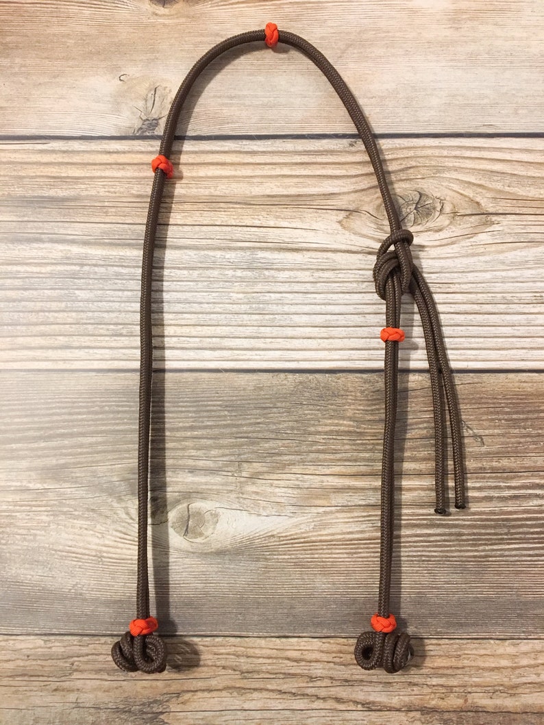 Custom Rope Headstall Rope Bridle Horse Bridle Split Ear Etsy