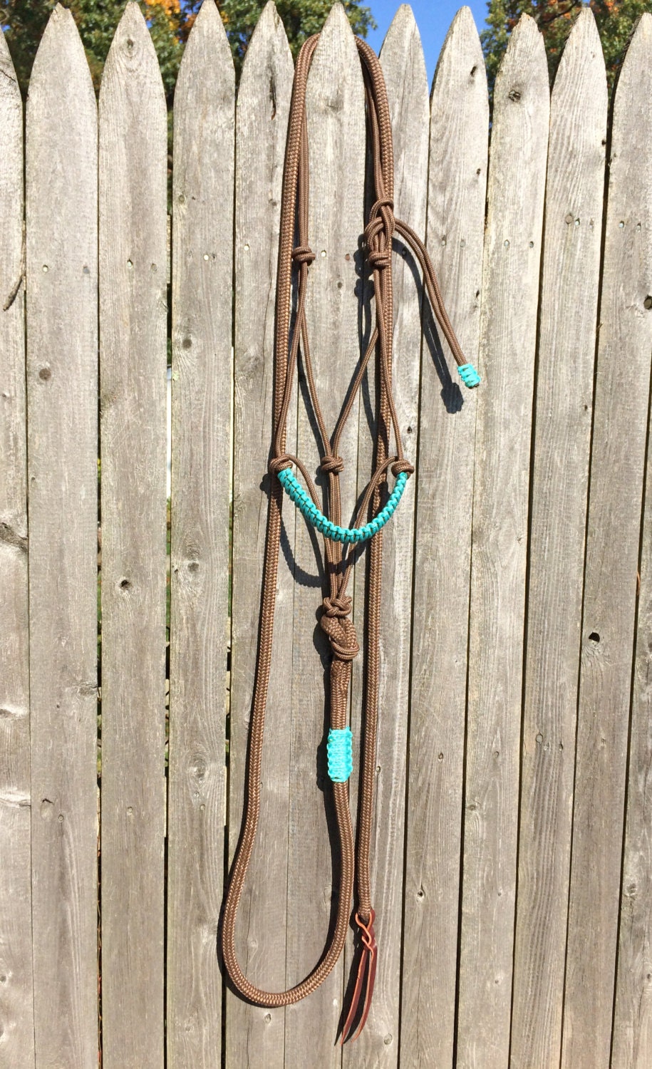 Custom Rope Halter & Attached Lead Rope Yacht Rope Tack Etsy