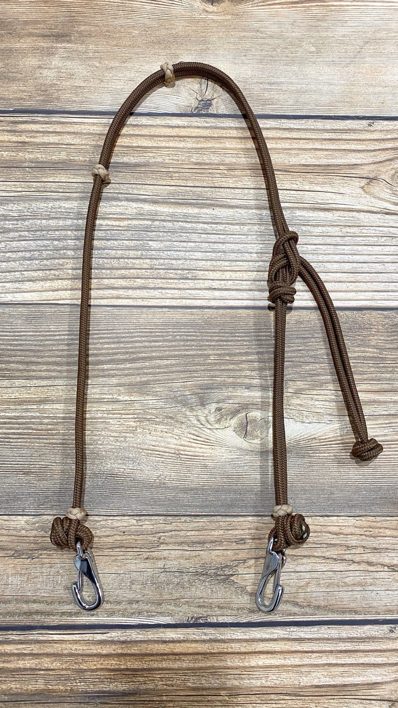 Custom Quick Change Rope Headstall Rope Bridle Horse Bridle Etsy