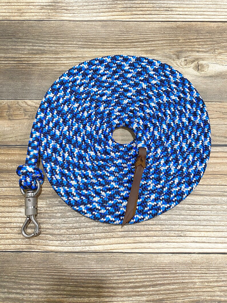 Custom 22 Foot Lead Rope Yacht Rope Lead Yacht Rope Lunge Etsy