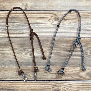 Custom Quick Change Rope Headstall, Rope Bridle, Horse Bridle, Split Ear Headstall, Yacht Rope Headstall