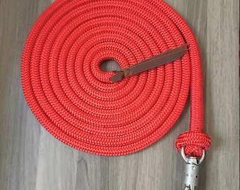 Custom 15 Foot Lead Rope, Yacht Lead Rope, Custom Lead Rope, Yacht Rope Lead, Clinician Lead Rope