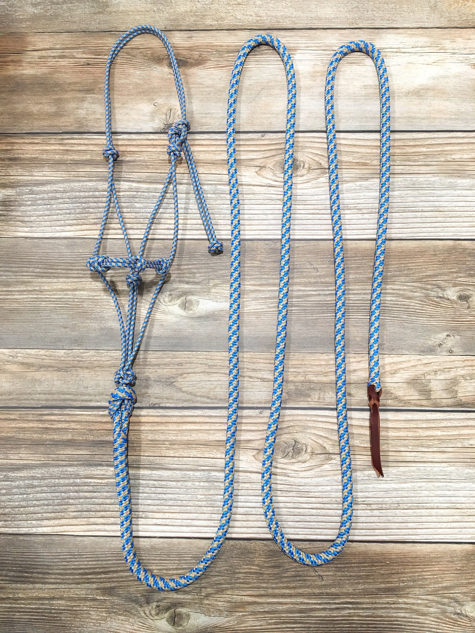 Custom Rope Halter & 12 Foot Attached Lead Rope Yacht Rope Etsy Australia