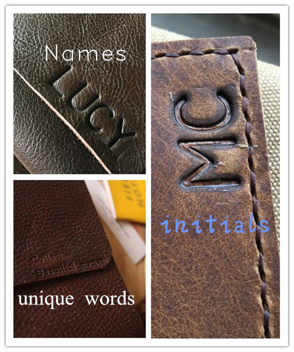 A4 Leather Binder Zipper Leather Portfolio Men Womens Etsy