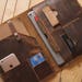 Personalized Leather Portfolio Case, Women A5 Leather Padfolio Travel Leather Planner, A4 iPad Folder, B5 Men Organizer, Document Holder 