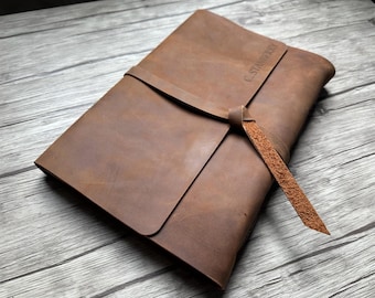 Memory Photo Album Personalized: Wedding Leather Guestbook, Baby Travel Family Pet Book Scrapbook