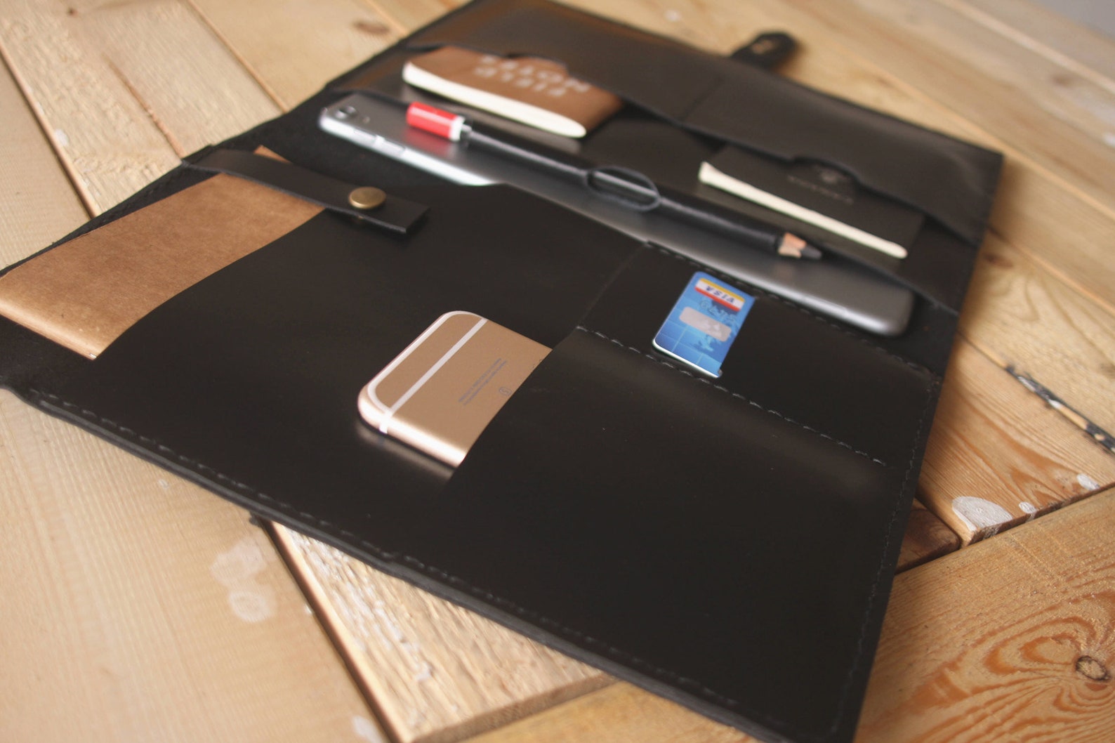 Personalized Leather Travel Bags Gift Leather Portfolio for Etsy