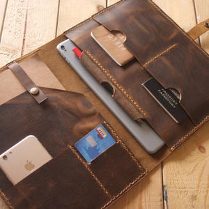 Custodia in pelle per Macbook Pro, custodia personalizzata per MacBook Air, custodia per portafoglio MacBook da 13, 14, 15 e 16 pollici, custodia per laptop M2 M3 Pro Max per uomo e donna