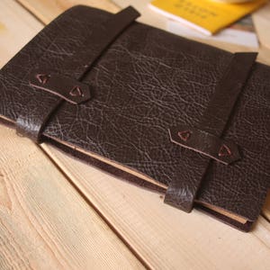 leather Photo album, Personalized leather album, rustic leather guestbook, Baby photo album, memory album, wedding gift album