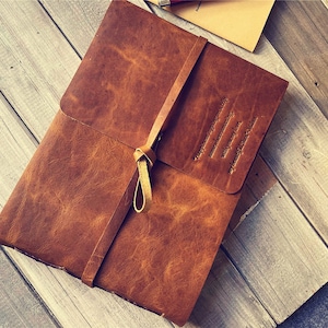 Custom Leather Memory Book For Baby Boy, Girl, Large Photo Album 4x6, Wedding Anniversary Guest Book, Family Photo Book, Funeral Book, Pet