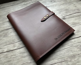 Leather iPad Air 13 Case Portfolio: Personalized Pro 11 12.9 inch Sleeve Cover