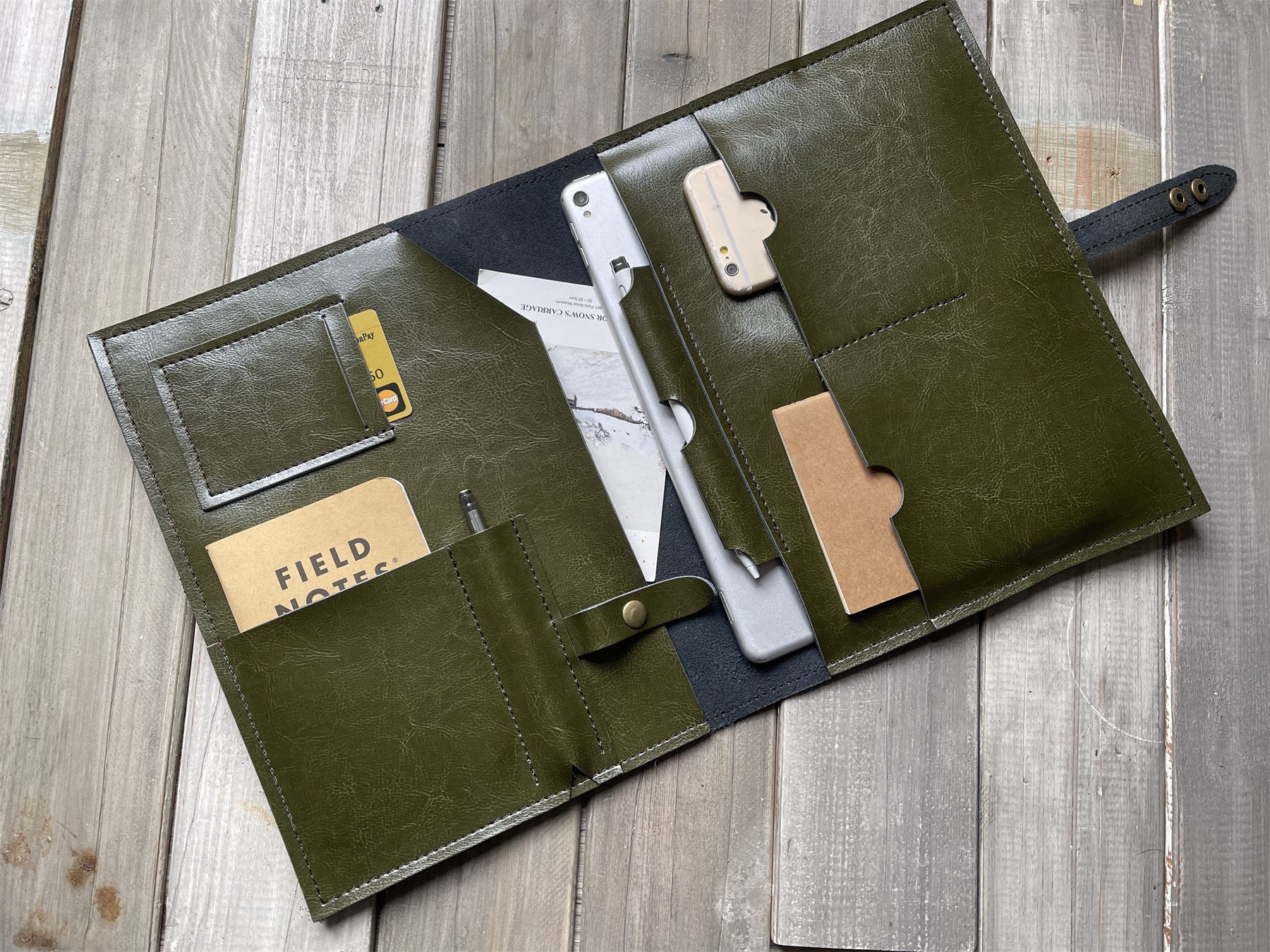 Kepuch Custer Coque Pour Surface Pro 11/10 / 9,PU-Cuir Étui Housse