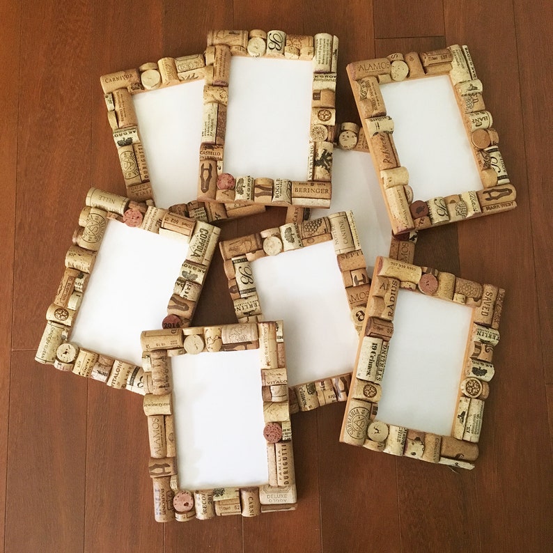 Wine Cork Picture Frame Etsy