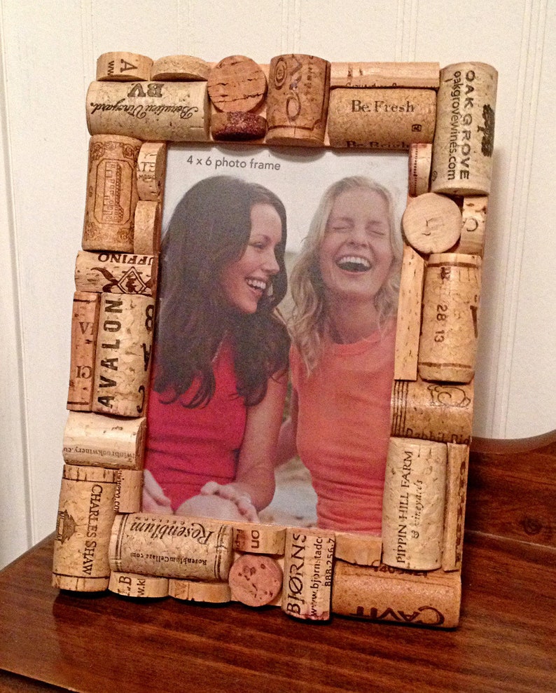 Wine Cork Picture Frame