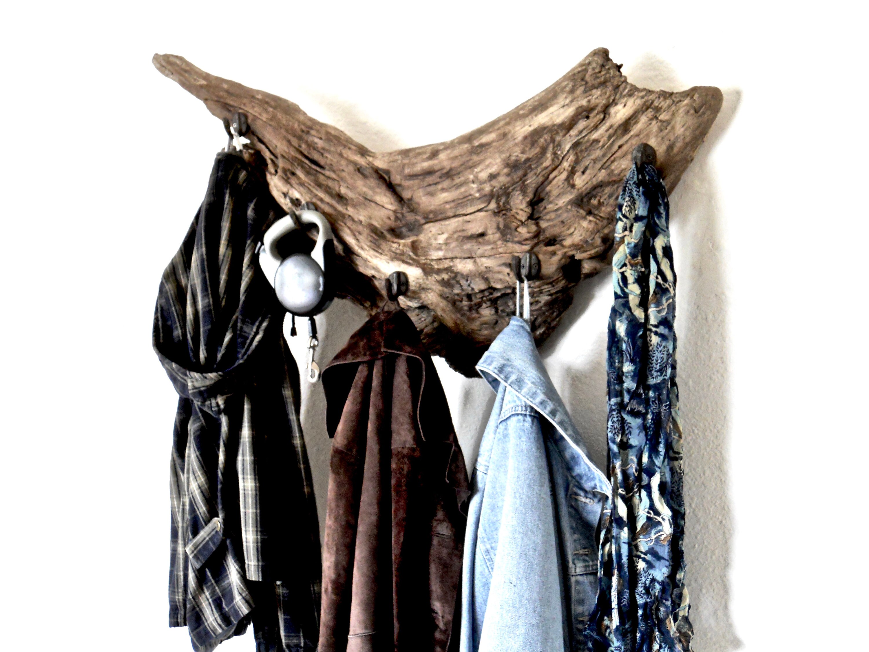 361 Rustic Driftwood Coat Rack Driftwood Clothes Rack Etsy