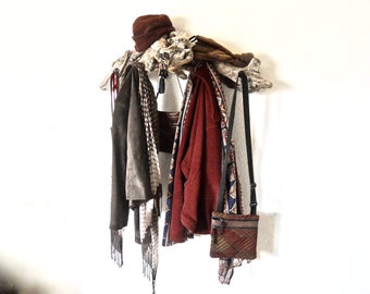 371:   Rustic Driftwood Coat Rack, Driftwood Clothes Rack, Driftwood Towel Rack, Cabin Coat Rack, Beach Coat Rack, Driftwood Coat Hanger
