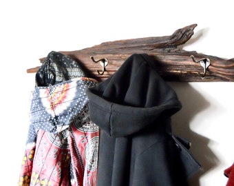 622g:   Rustic Driftwood Coat Rack, Driftwood Clothes Rack, Driftwood Towel Rack, Cabin Coat Rack, Beach Coat Rack, Driftwood Coat Hanger