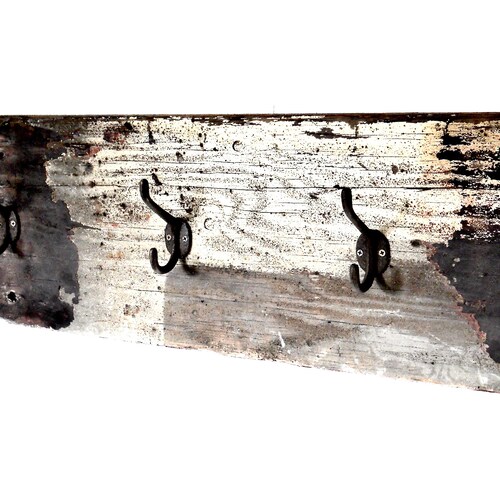 439g: Rustic Coat Rack, Driftwood Coat Rack, Rugged Coat Rack, shops Driftwood Towel Rack, Cabin Coat Rack, Beach Coat Rack