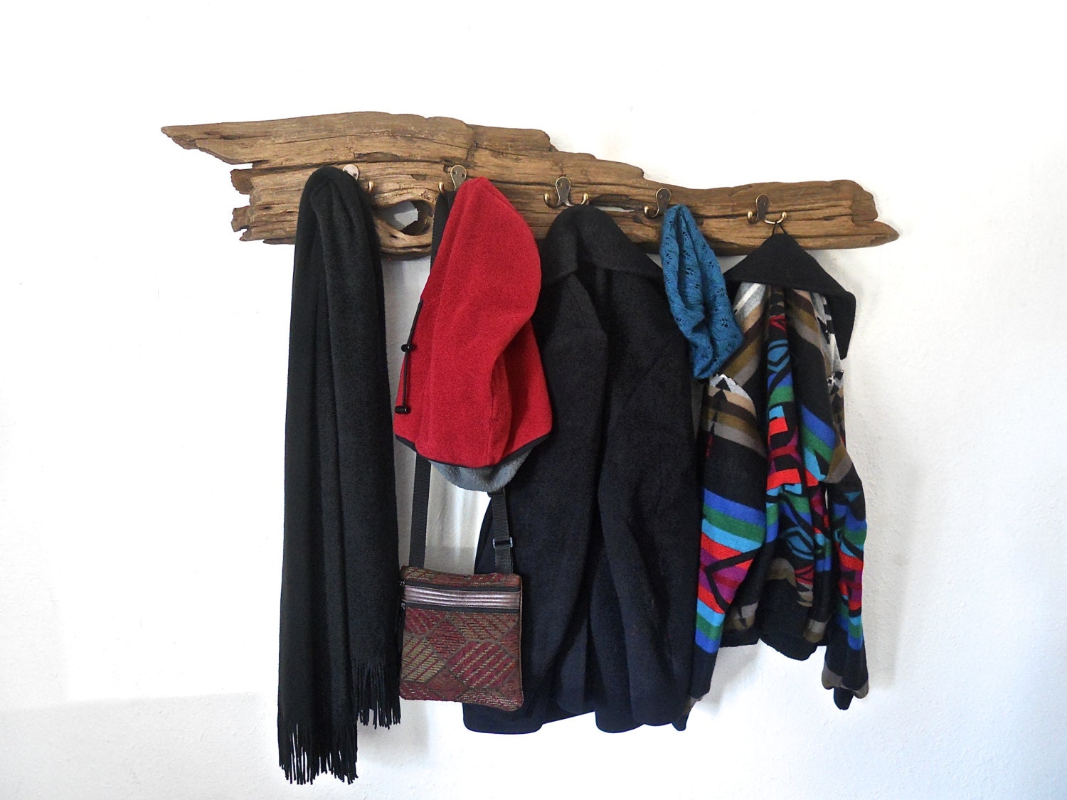 Rustic Coat Hanger Driftwood Coat Rack Driftwood Towel Rack Etsy