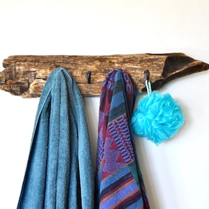 627g: Driftwood Towel Rack, Rustic Coat Rack, CabinTowel Rack, Cabin Coat Rack, Beach Coat Rack, Driftwood Coat Hanger, Beachy Towel Rack