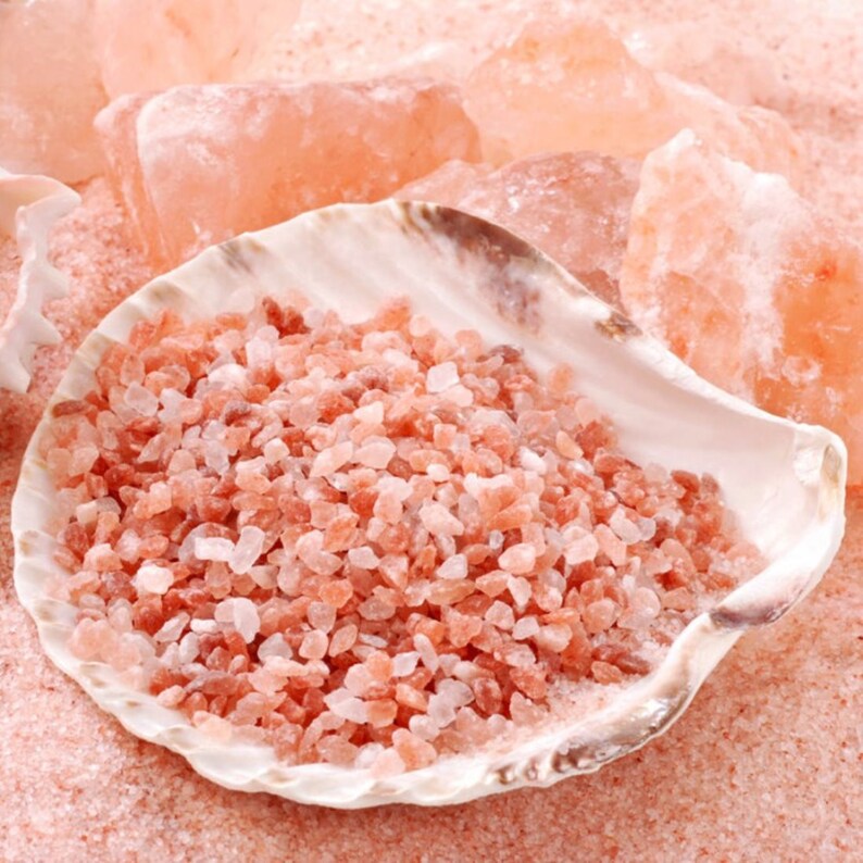 Himalayan Pink Salt Coarse 8oz 227g ORGANIC Dried Bulk Etsy