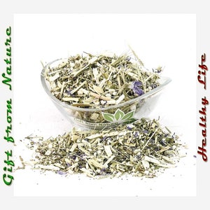 BLUE MALLOW Herb 1lb 454g ORGANIC Dried Bulk Tea, Malva Sylvestris Herba /Available qty from 2oz-4lbs/ image 1