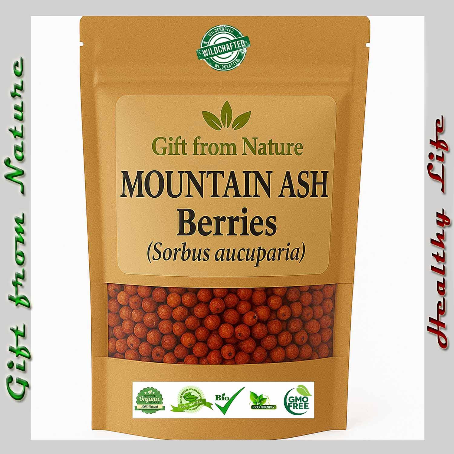 MOUNTAIN ASH Berry Fragrant (Sorbus aucuparia) , Vitality Blend , Natural Tea & Aromatic Herb Wellness Blend