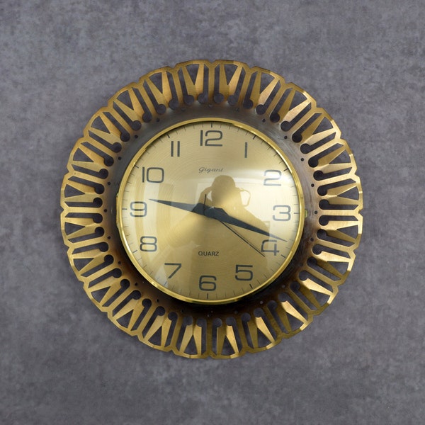 Sunburst Clock Etsy UK