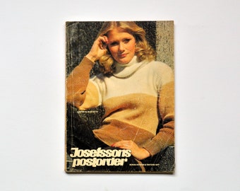 CATALOGUE de mode de vente par correspondance JOSEFSSON vintage des années 70