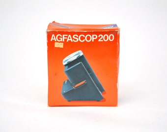 vintage 90s AGFASCOP 200 Dia Slide Viewer space age diascope