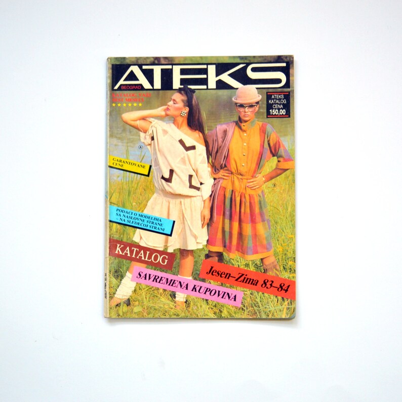 vintage ATEKS 80er Jahre VERSANDKOSTEN KATALOG Tschechoslowakei Bild 1