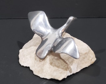 人気商品は Bird Metal Hoselton Figurine 5 MCM Rock a on 絵画