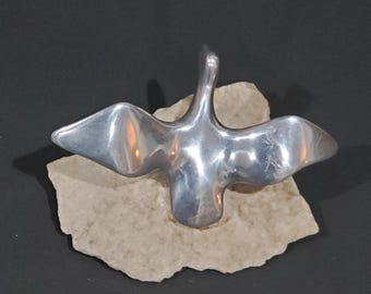 【一点物】Migratory birdsインテリア 飾り Vintage Mid Century Modern Sculpture Mcm Metal Art Birds in