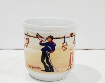 Vintage Coffee Mug from "Kafer" Munchen, Germany The Bassoonist