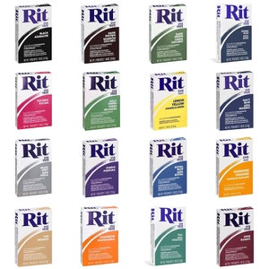 6 Pack Rit Dye Powder-Whitener & Brightener 1oz 3-50 - GettyCrafts