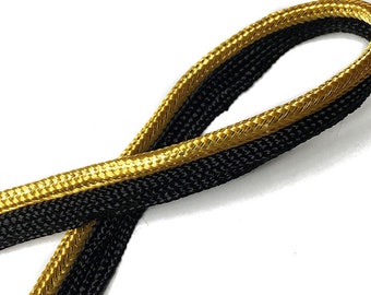 5-Yards Gold Cordedge Piping Trim for Pillows, Lamps, Draperies, 3/8 Inch, 4 Colors, SP-2753