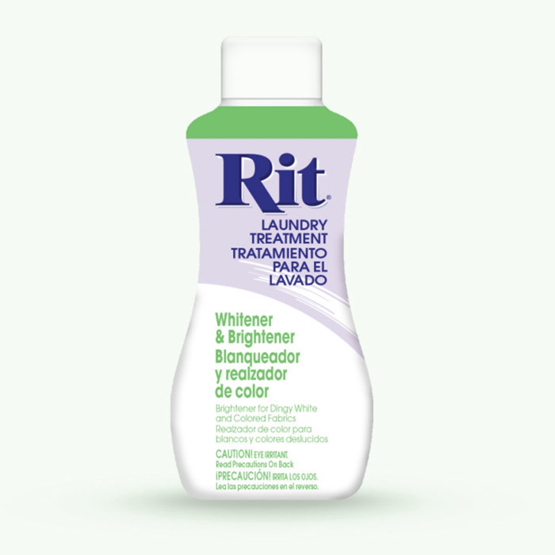 RIT Laundry Treatment Whitener & Brightener 8 Oz Etsy