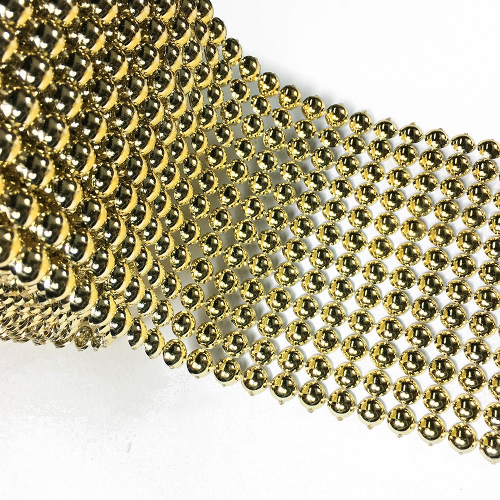 Metallic Expandable Tubular Knitted Mesh 35mm 9507 