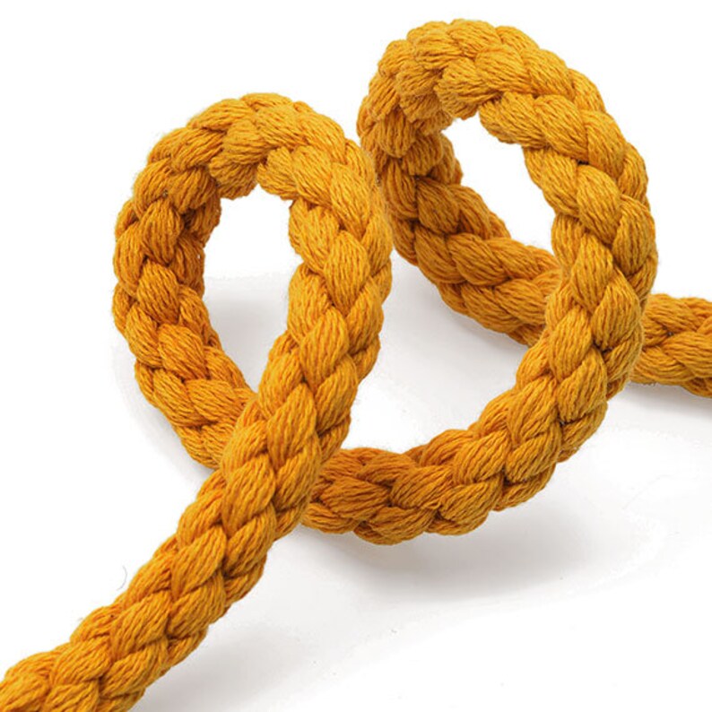 15mm Cotton Monks Cord Trim by 1yard 4 Colors SCH3023 Etsy