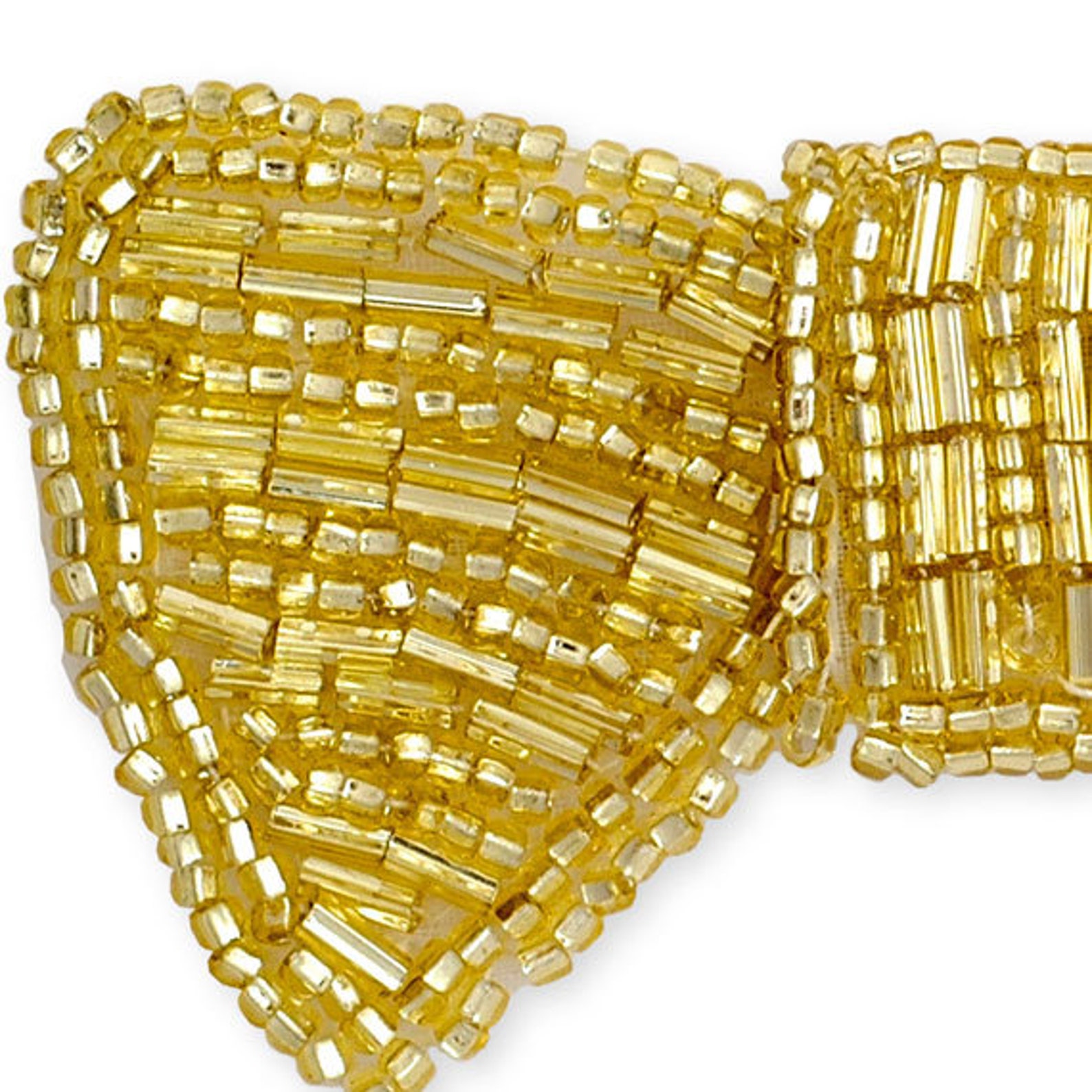 Beaded Bow Applique Beaded Patch Bridal Applique by Pc Etsy