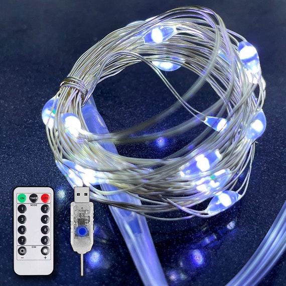 Guirlande lumineuse Intérieur 8 Boules en verre avec décor sur 1