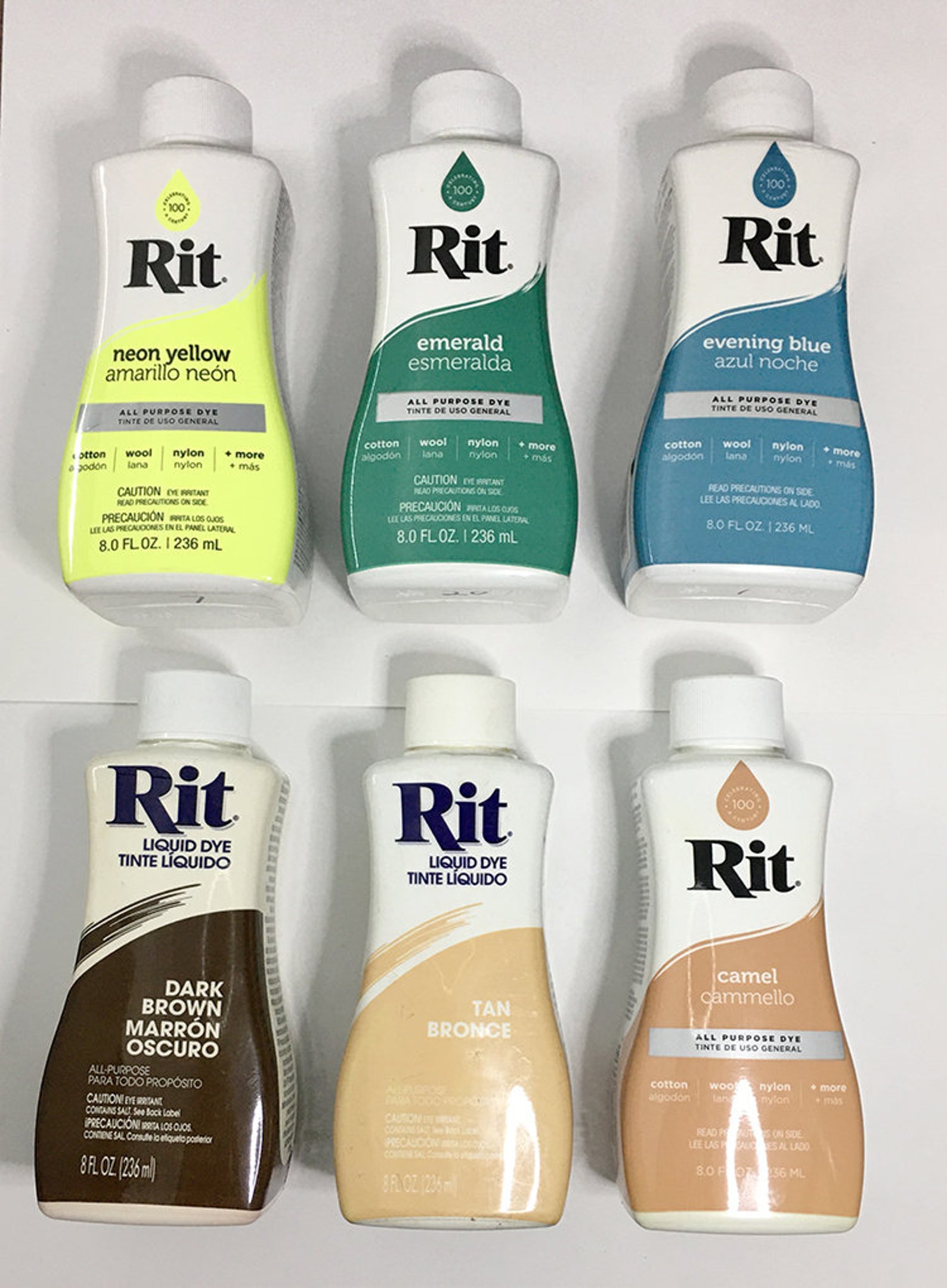 RIT Liquid Dye All Purpose Fabric Dye 1 Pack Etsy