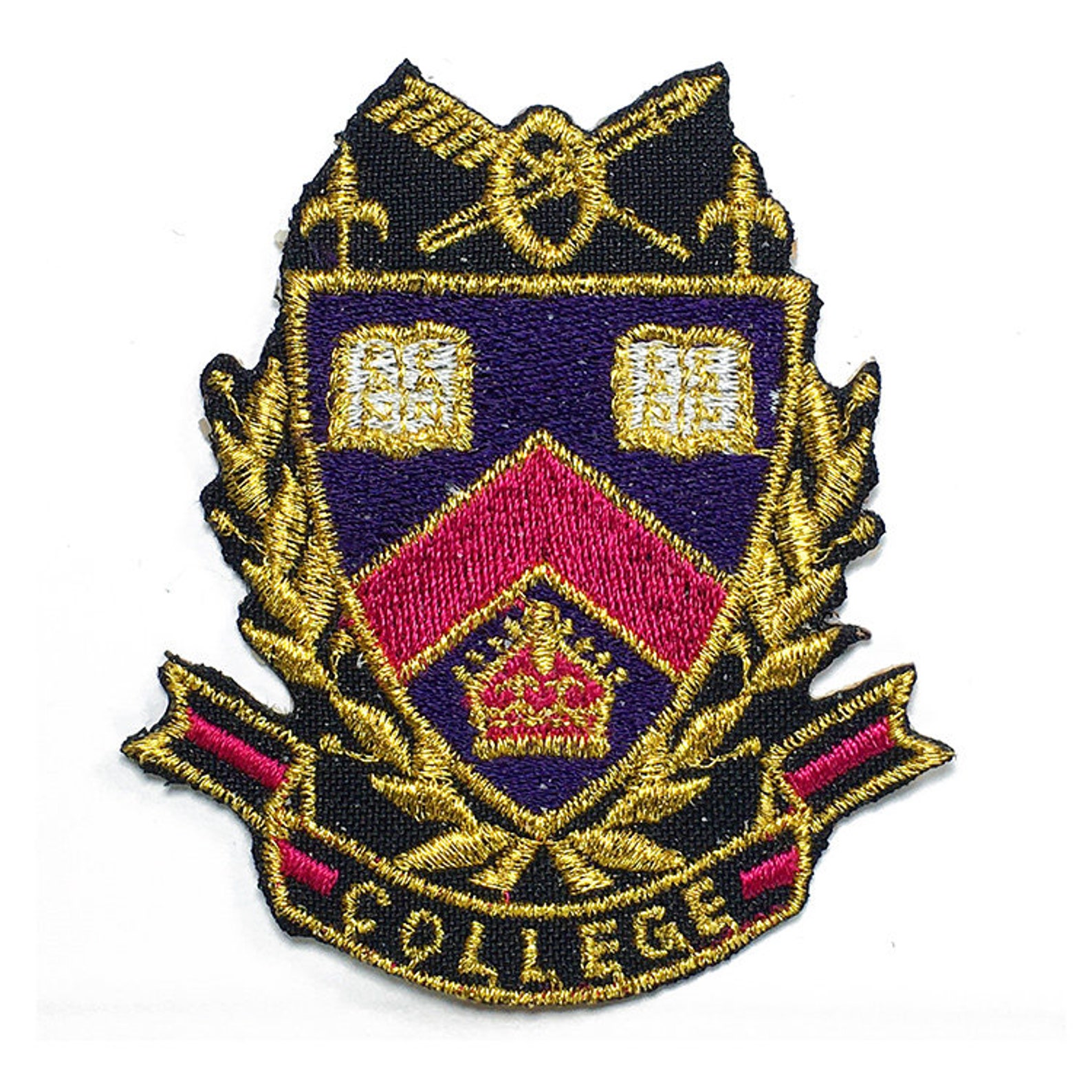 Embroidered Jacket Ironon Applique Patch Embroidery Badge by Etsy