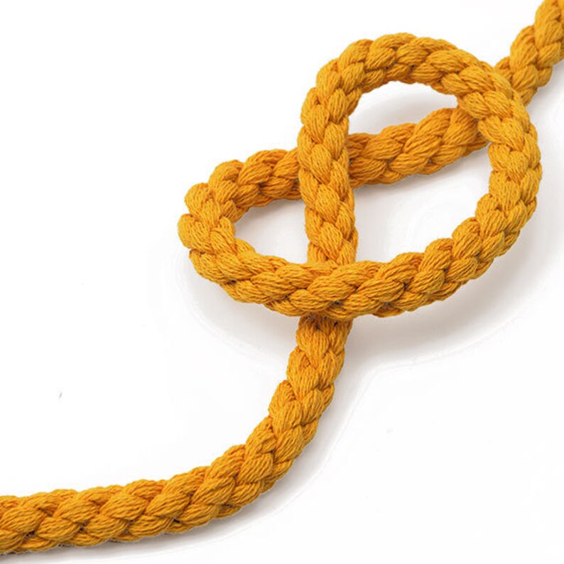 15mm Cotton Monks Cord Trim by 1yard 4 Colors SCH3023 Etsy