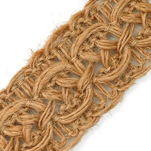 Natural Jute Braid Ribbon Trim by 1-yard, 1-1/4, ROI-M3011 image 3