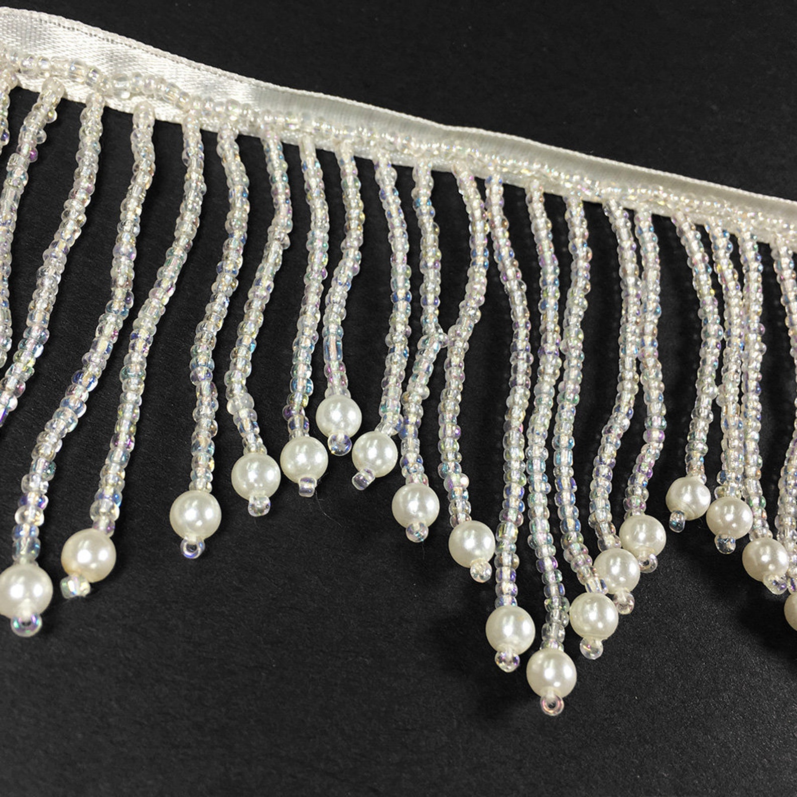 2-5/8 Beaded Fringe for Home Deco Lamp Shade 1-yard - Etsy