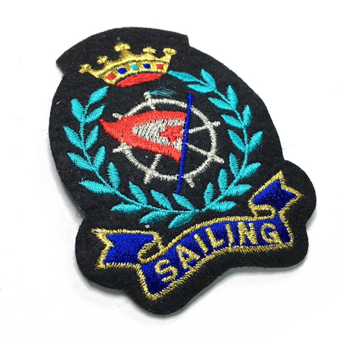 Embroidered Jacket Ironon Applique Patch Embroidery Badge by Etsy UK