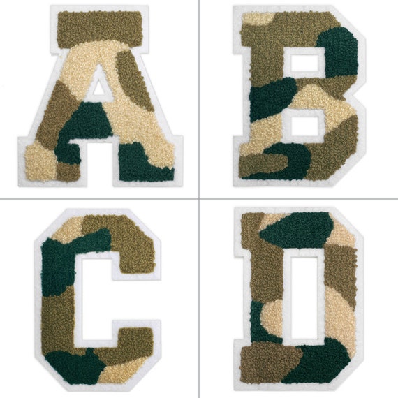 4-1/2 Chenille Stitch Varsity Letters, Iron-on Patch by Pc, Golden  Yellow/black, TR-11648 -  Israel