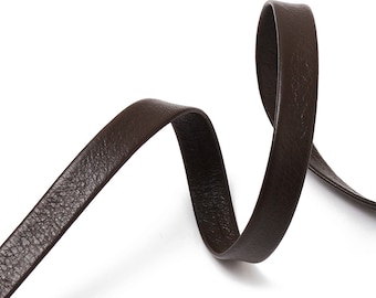 Faux Leather Braided Trim for Bracelet Belt 1-1/2" Black 2 yds #BG123 