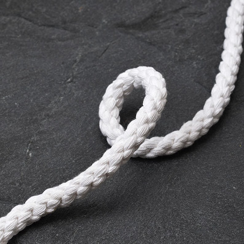 15mm Cotton Monks Cord Trim by 1yard 4 Colors SCH3023 Etsy